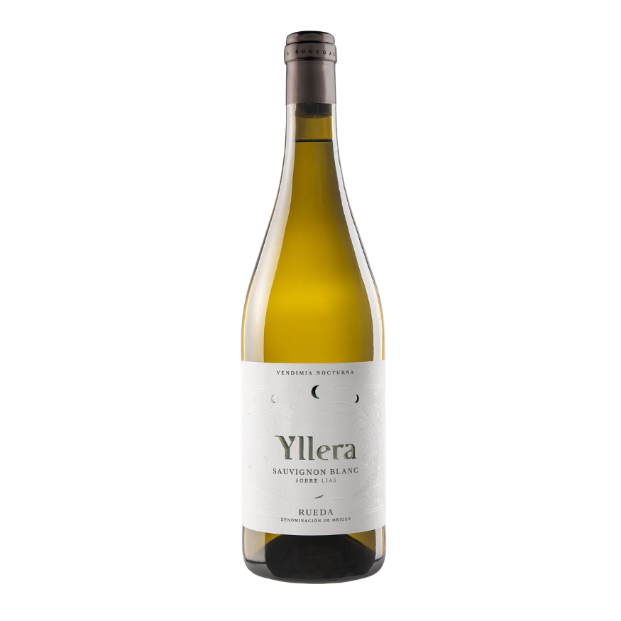 Botella de Yllera Sauvignon Blanc Vendimia Nocturna, vino blanco