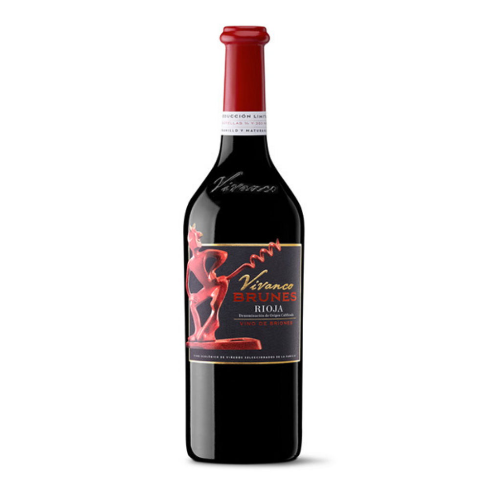 Botella de Vivanco Brunes, vino tinto D.O.Ca. Rioja