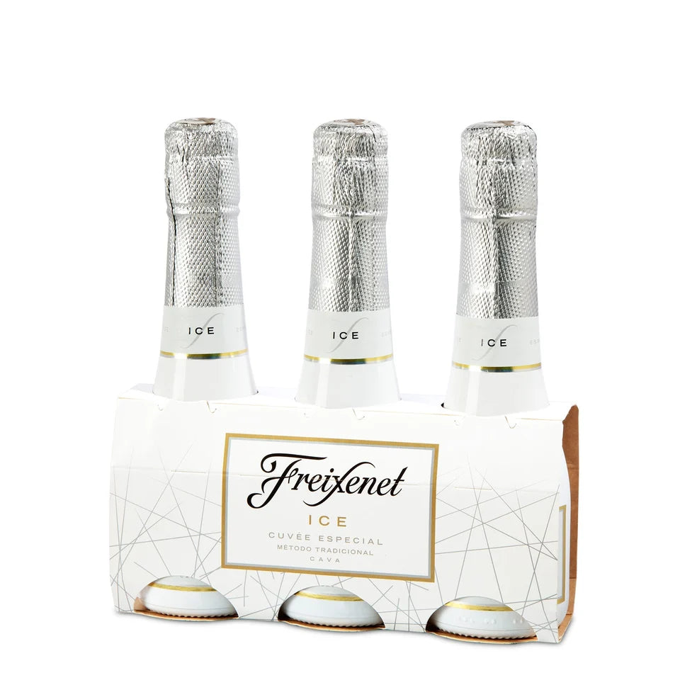 Pack de 3 botellas mini de Freixenet Ice, cava