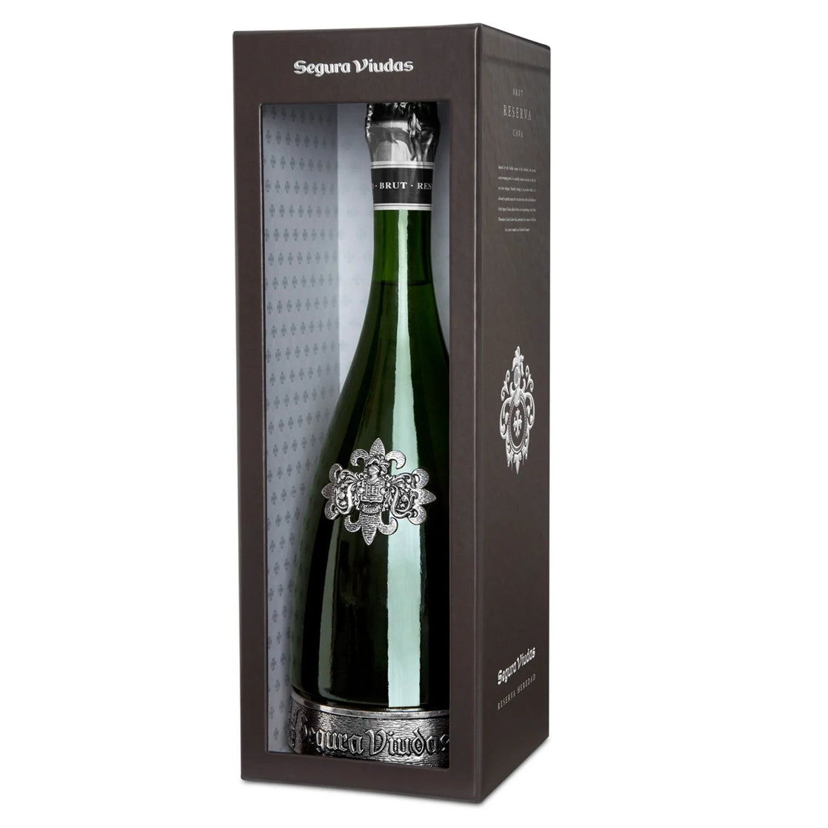 Estuche de Segura Viudas Reserva Heredad, cava D.O. Cava