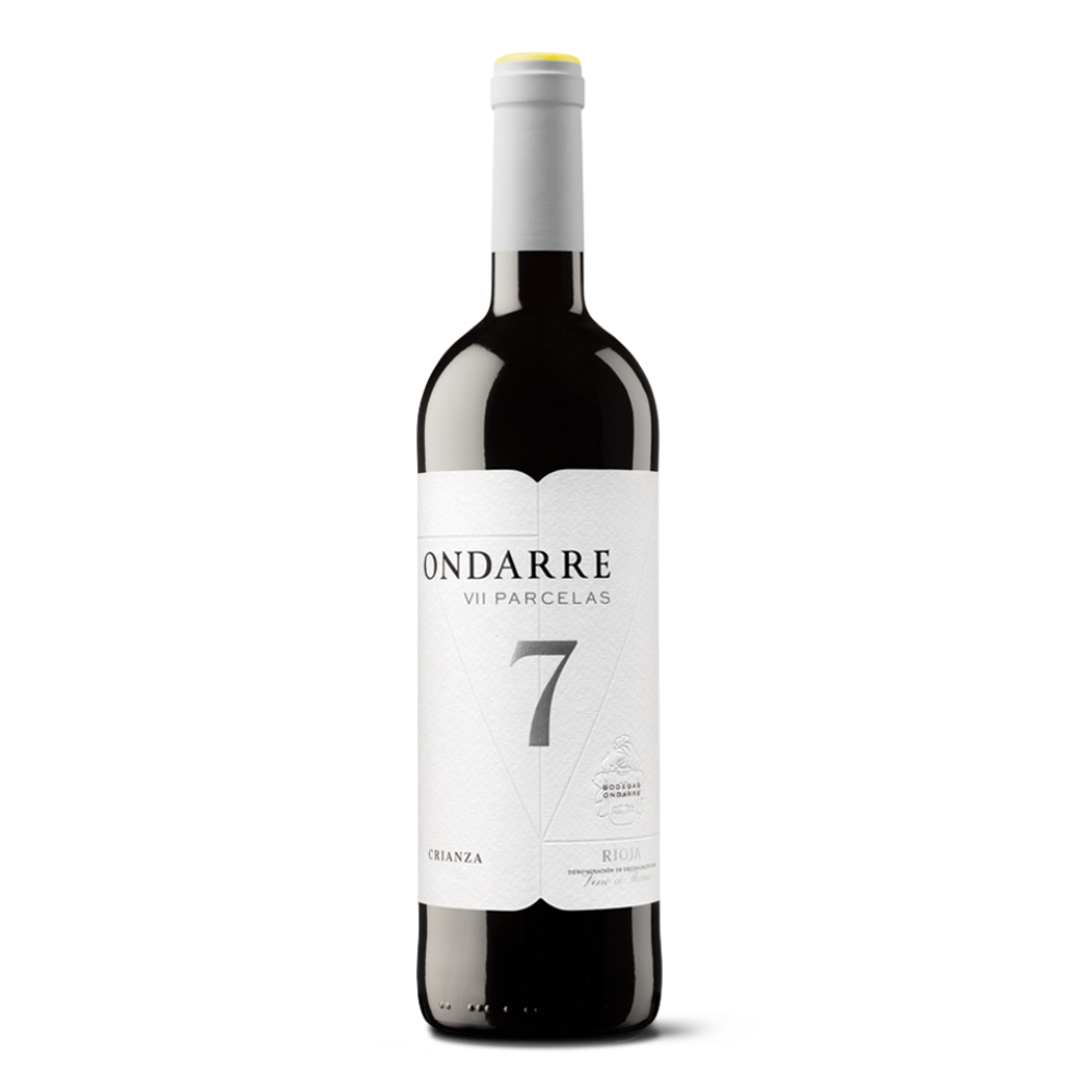 Botella de Ondarre 7 Parcelas, vino tinto D.O.Ca. Rioja