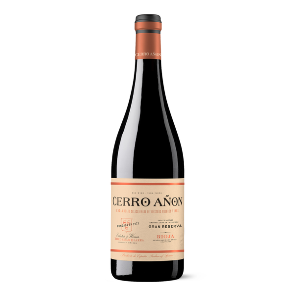 Botella de Cerro Añón Gran Reserva, vino tinto D.O.Ca. Rioja
