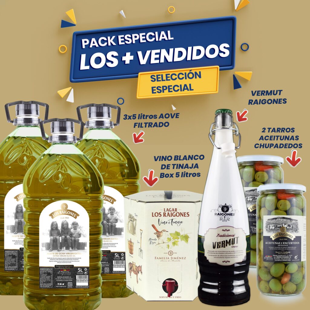 Lote Los + Vendidos Los Raigones con los productos más vendidos de la bodega