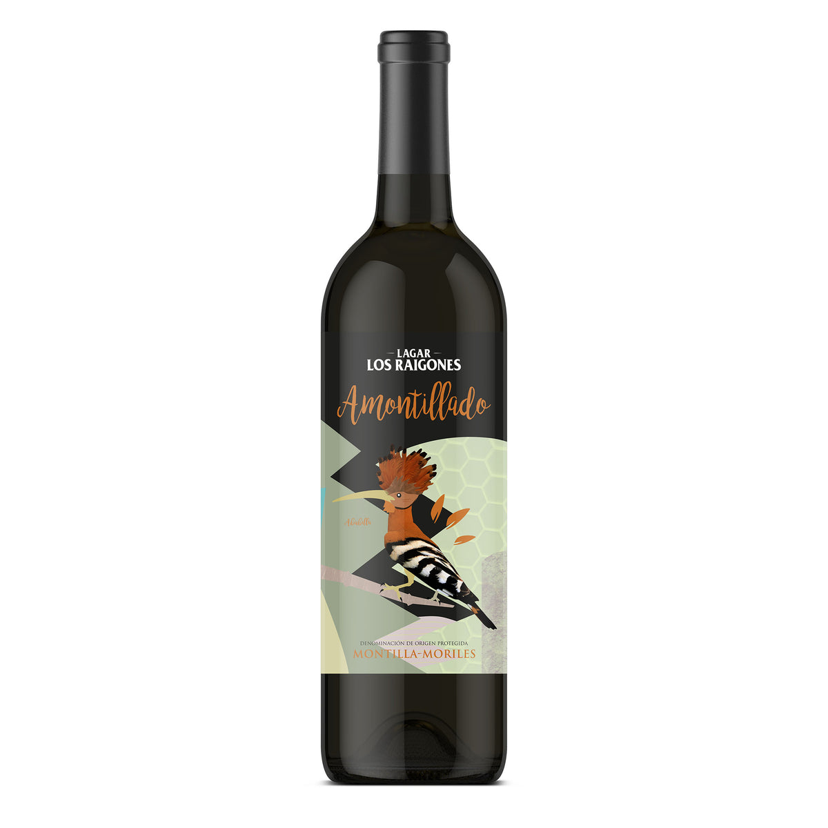Botella de vino Amontillado Los Raigones, D.O. Montilla-Moriles