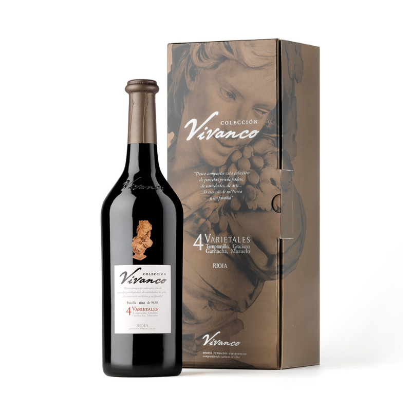 Estuche Colección Vivanco 4 Varietales, vino tinto D.O.Ca. Rioja
