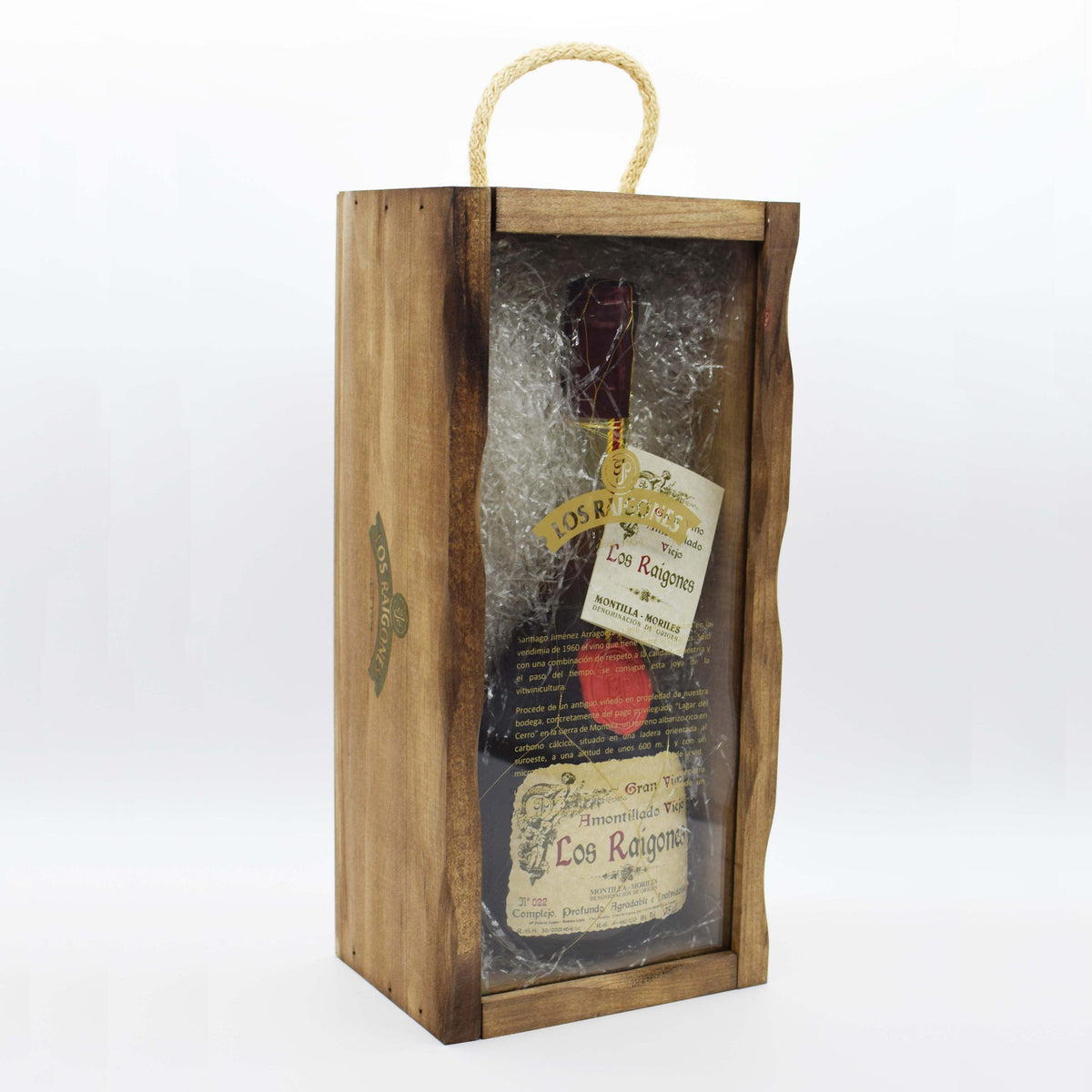 Gran Amontillado Viejo Los Raigones, detalle