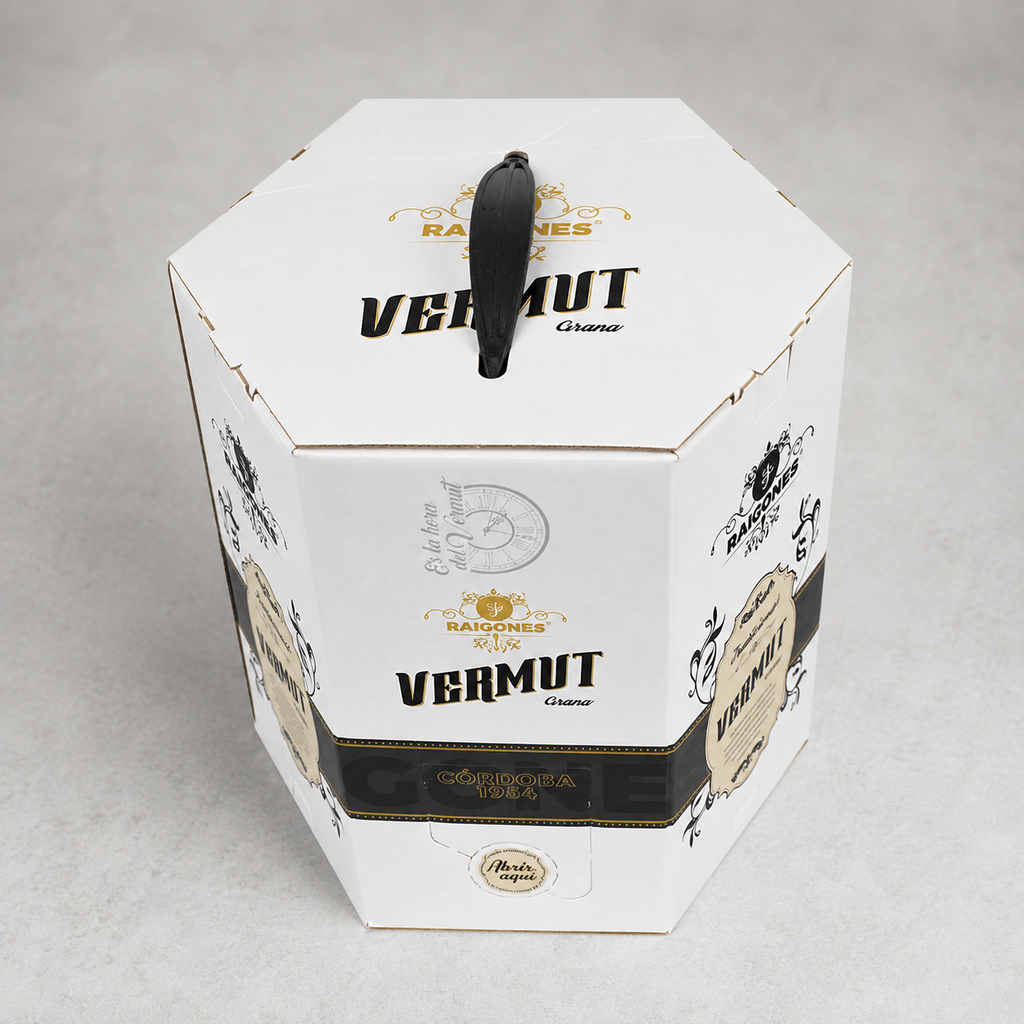 Bag in Box 5 litros de Vermut Grana Raigones, detalle