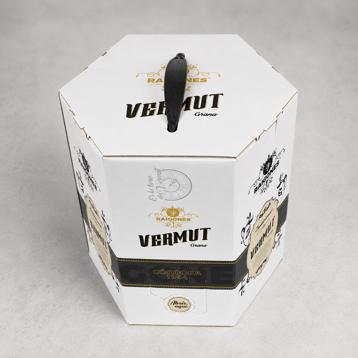 Bag in Box 5 litros de Vermut Grana Raigones, detalle